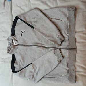 Vintage full zip mens puma sweatshirt